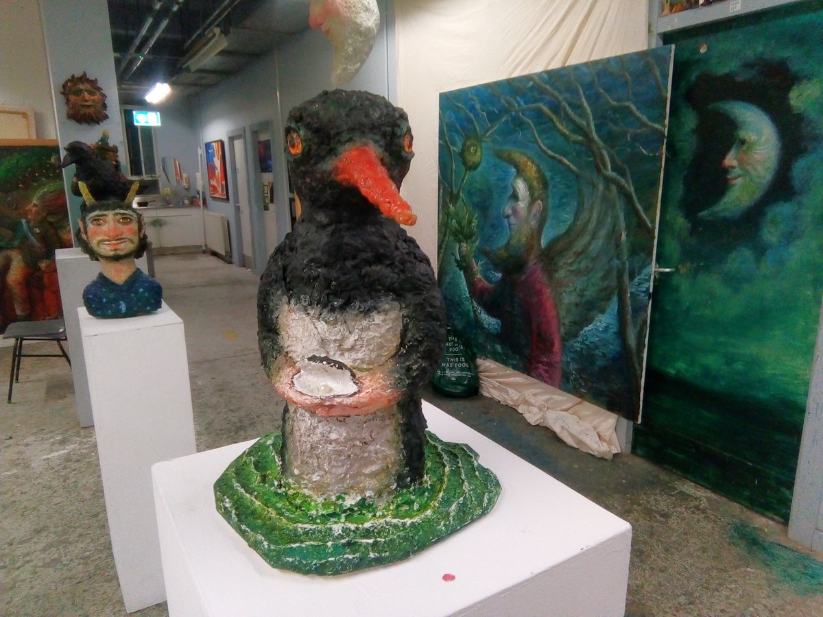 toad68's tweet image. Some of the work from this years open studios event at Hanson Street Studios, Glasgow