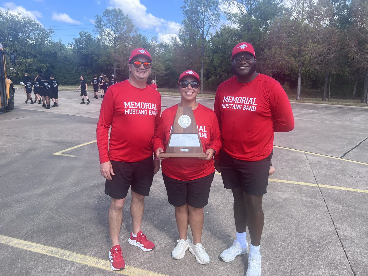 Memorial HS Band tweet media