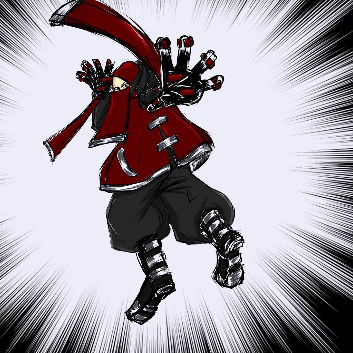FaAmMoYuPro's tweet photo. Practicing dynamic pose.
ダイナミックポーズの練習

#famerkunart #AlamSahra #clipstudiopaint #originalcharacter https://t.co/P6X2u0WuUc
