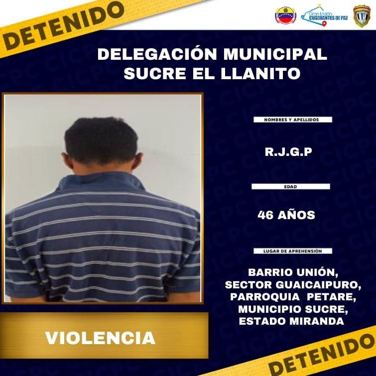 reaCapital1's tweet photo. Por golpear a su ex pareja fue detenido un hombre en Petare

https://t.co/51gVmMoh2P https://t.co/kDYKmypDlp