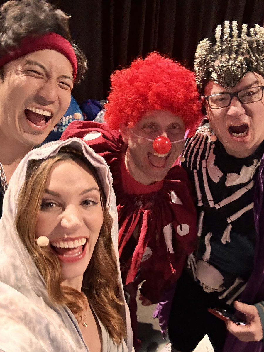 thebeccascott's tweet photo. Getting to play in #GameKnightLive with these knuckleheads has been a total highlight of my magic career and I’m so grateful to the entire @commandcast team for having me!!!!!!! LET’S GO HOUSE OF SPIRITS!!! @maro254 @jfwong @wachelreeks @GavinVerhey https://t.co/tGaaHKB23X