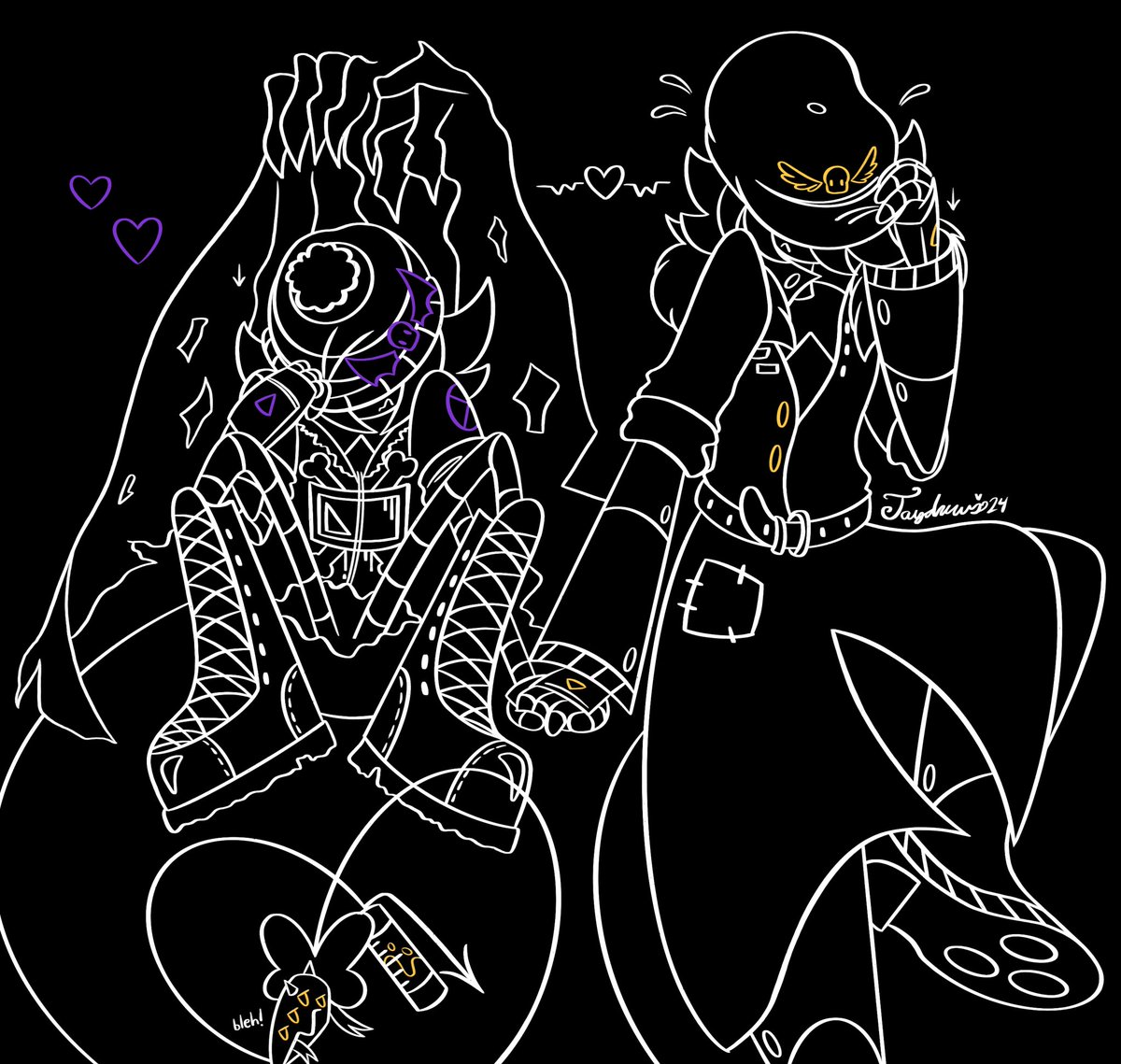 Ummm.. here have some #nuzi from @ZerrySilver88 animatic. I hope