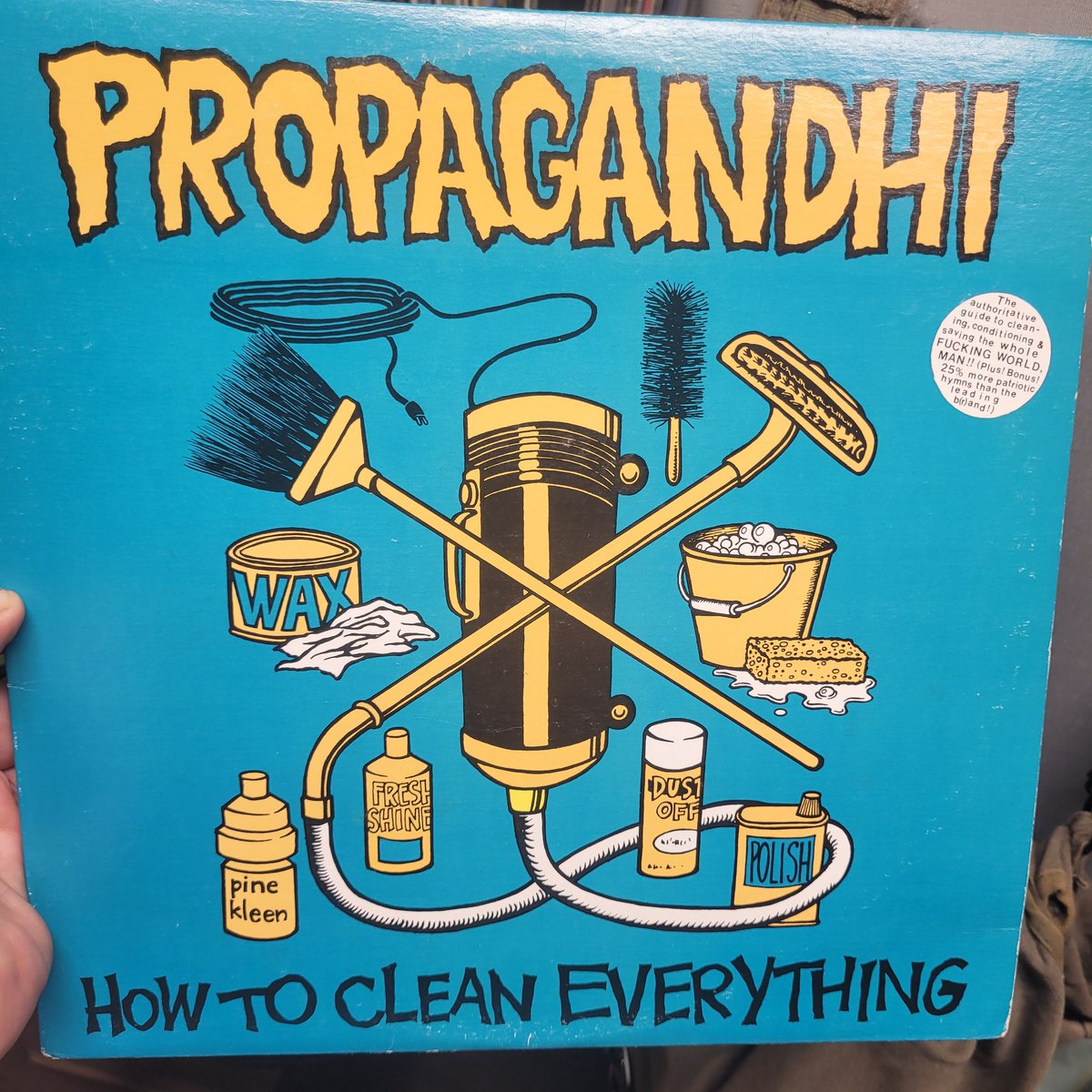 2leika's tweet photo. Lovely accidental find.

Propaghandi, How to Clean Everything #1993

#vinylcollection #vinylcollector #vinylcommunity #vinyl #spinstagram #propaghandi https://t.co/1LgYY367Ln
