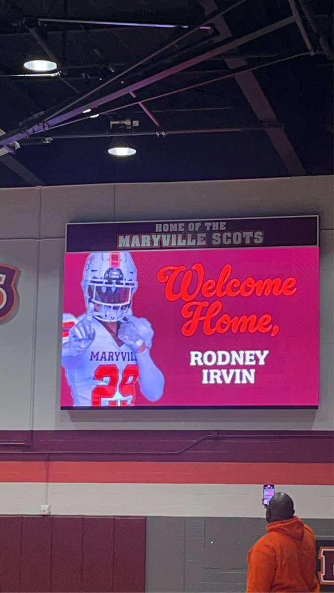 Had a great visit at Maryville today! Thank you <a href="/Jake_Flaherty_8/">Jake Flaherty</a> for the invite out!