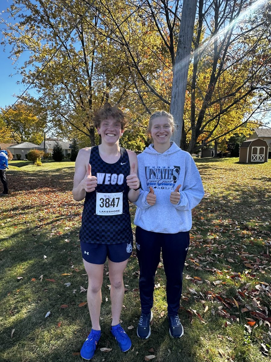 West Chicago Girls XC and Track (@wegogirlsxctf) on Twitter photo These two have extended their season and are headed to the Lake Park Sectionals next Saturday to represent WeGo! We are so proud of Judah McLean (7th Place) and Jessica Balmer (19th place)! <a href="/WeGoAthletics/">WeGoAthletics</a> These two have extended their season and are headed to the Lake Park Sectionals next Saturday to represent WeGo! We are so proud of Judah McLean (7th Place) and Jessica Balmer (19th place)! <a href="/WeGoAthletics/">WeGoAthletics</a>