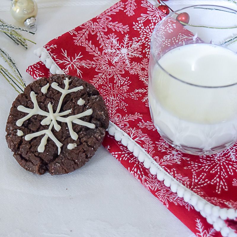 I am so excited to share my Grandma Stocker’s Pennsylvania Dutch Chocolate Cookies recipe with you today.   These fudgy chocolate cookies with a crisp exterior were always a staple on our “must bake” Christmas cookie recipe list. bit.ly/3so7wvL