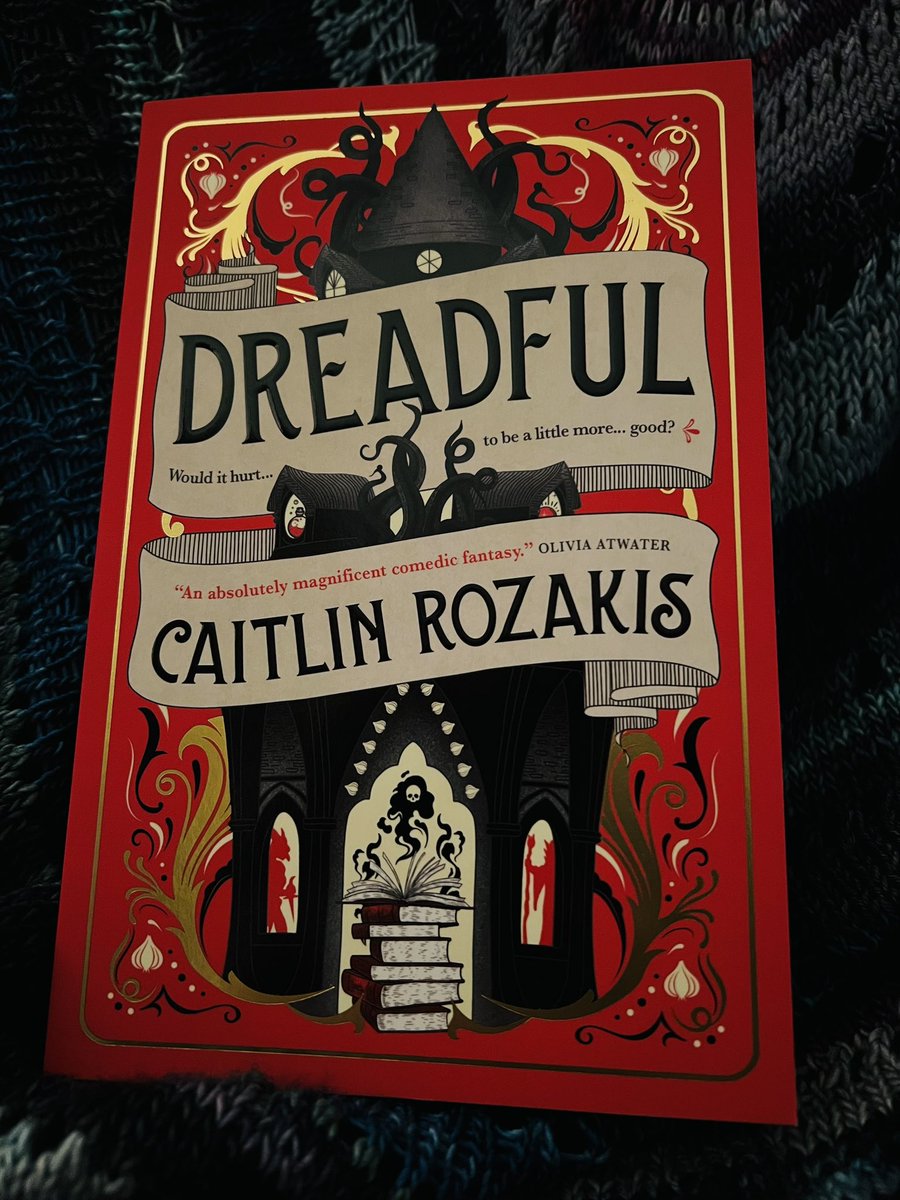 I just finished this and it’s absolutely delightful. One of my favourite fantasy novels this year. 📚