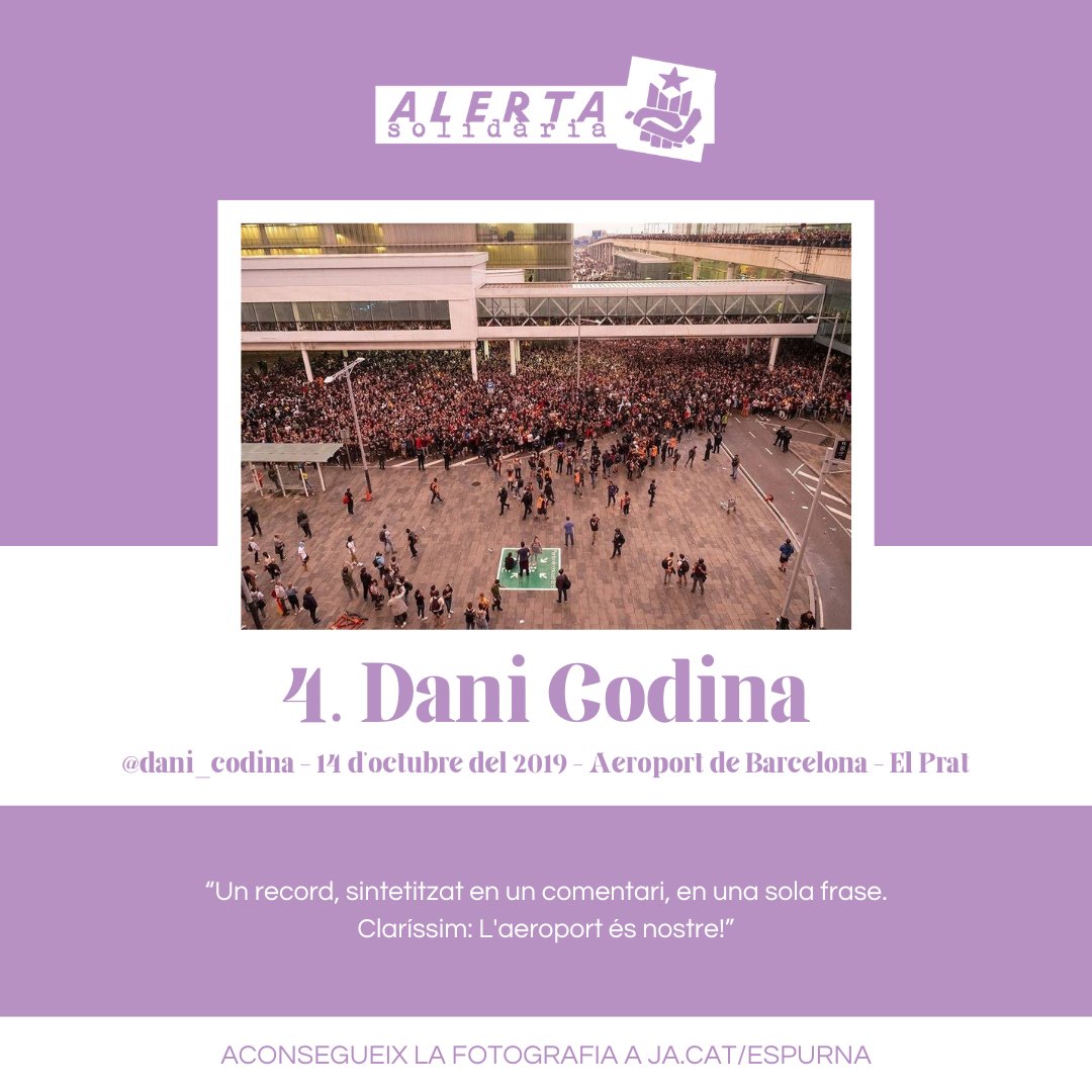 AlertaSolidaria's tweet image. 🔥 L&apos;ESPURNA de la LLUITA!

A 5 anys de les protestes post-sentència #Urquinaona5anys:
🟡Recordem i reivindiquem aquells fets!
🟡Seguim donant suport a les persones represaliades!

📸 Amb la col·laboració de l&apos;@dani_codina

🔥Ajuda&apos;ns a seguir lluitant👉ja.cat/espurna