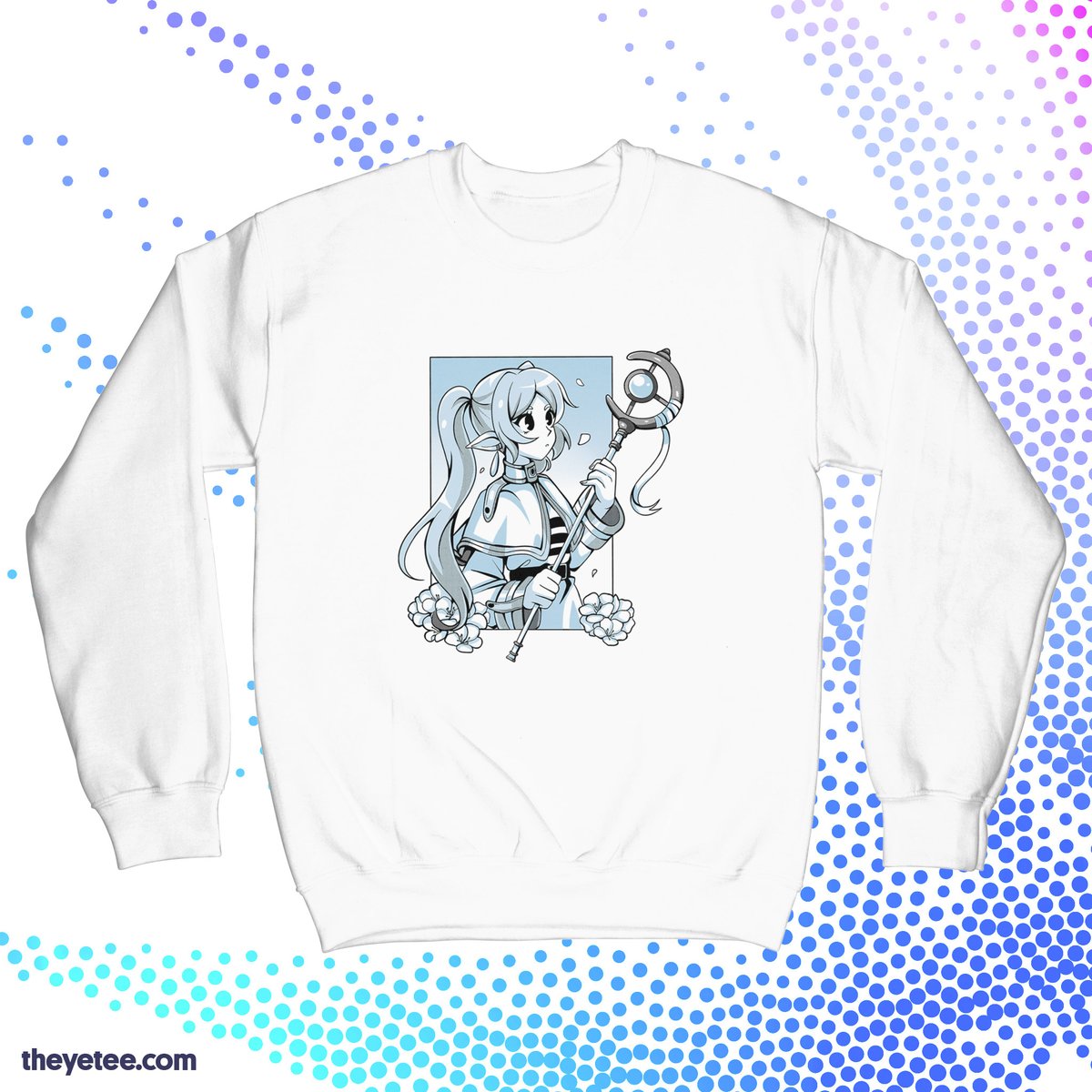 フリーレン 「Even this shirt will still be around lon」|The Yetee 🌈のイラスト
