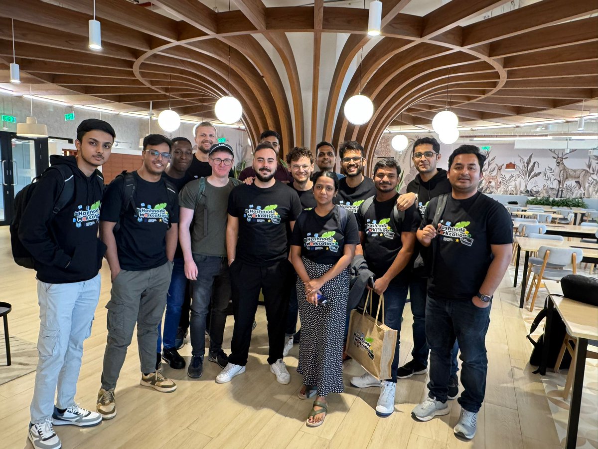 What an amazing week I've had!

I got to meet the team physically, and we all worked in an office space. 

Oh boy, was it a time to never forget, and we had a good time 😊

It was a privilege to be <a href="/hashnode/">Hashnode</a> workcation in India.

#hashnodeWorkcation24