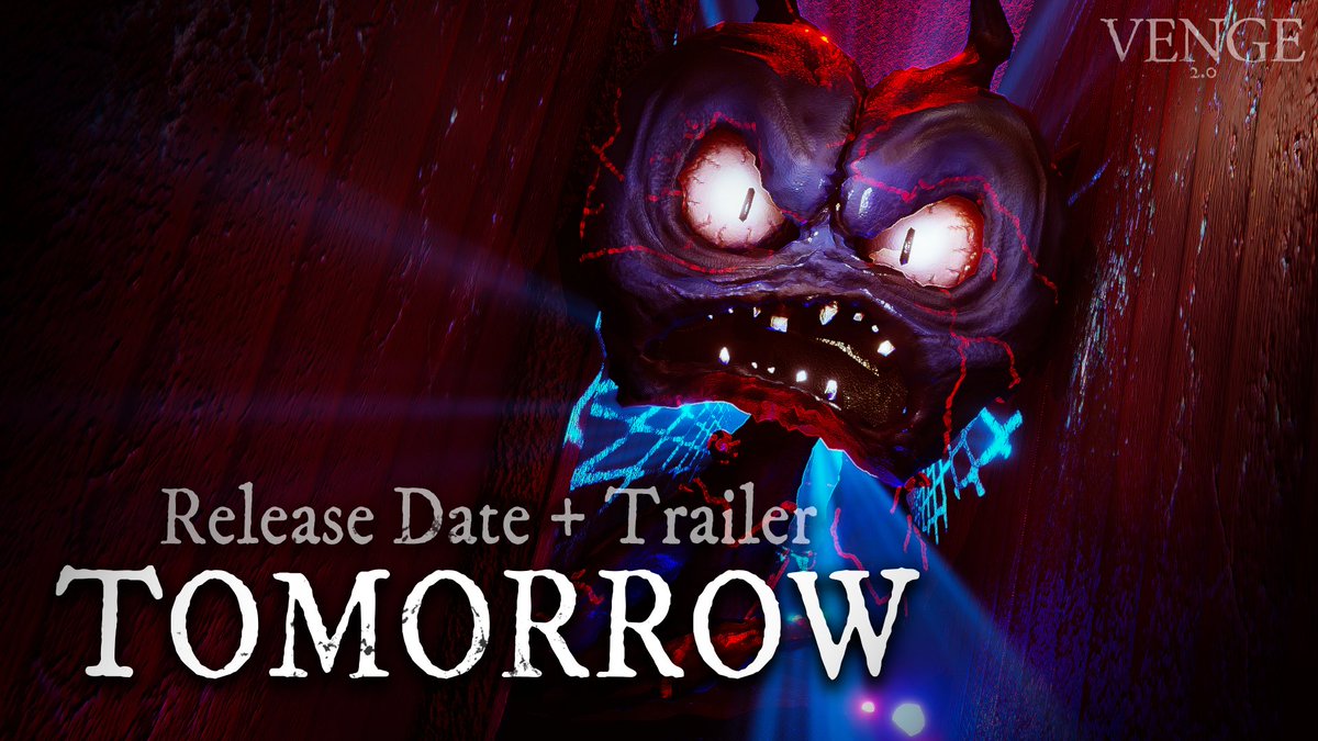 ATTENTION EVERYONE. THIS IS NOT A DRILL
I have just heard reports about Venge fans going missing, being lured into Rotnic and never being seen again.

Tune in TOMORROW for the FINAL TRAILER and RELEASE DATE for Venge 2.0! Included will be tips about how to survive!