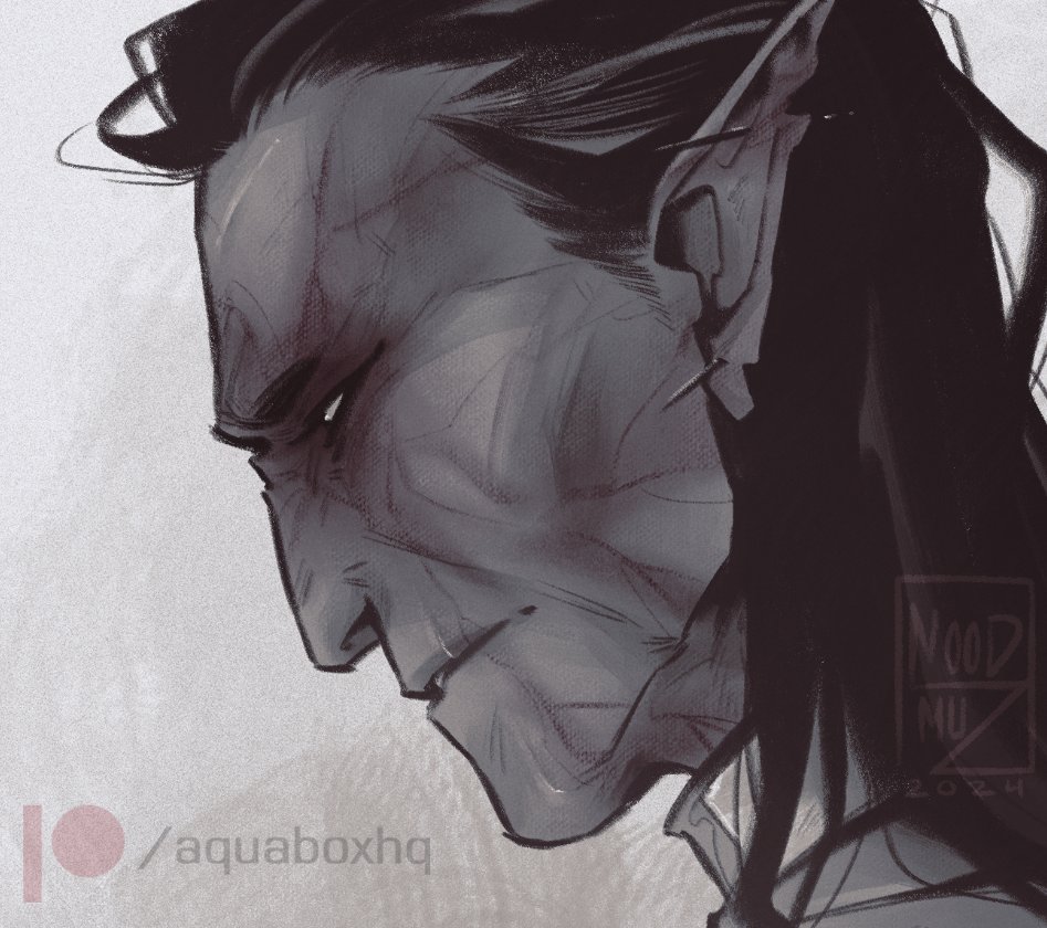 yamiz's tweet photo. #OCoctober: 25. Soften or harden features - OLD
I didn't manage to post yesterday. 💦
One reasons was that I didn't know what to do with this tricky theme.
So I drew Yasha as an older grumpy man. Even though I don't know if he'll ever make it that far. ÖvÖ;
#BG3 #BG3tav https://t.co/jGM2UVVwF1