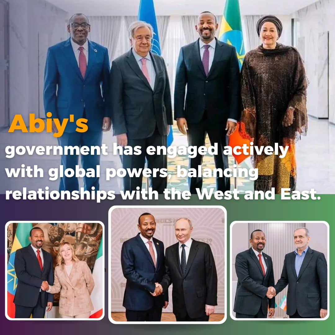 ABENITEFERA6's tweet photo. Abiy's government has engaged actively with global powers, balancing relationships with the West and East. #Abiy_Ahimed #UNSC #Malesia #aa_Prosperity #UN #HRW #BRICS https://t.co/v5XGnfmo0z