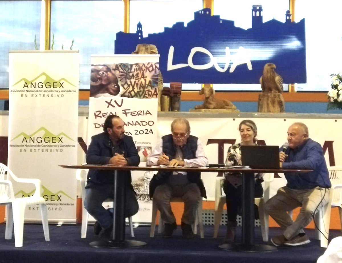 felipemolina73's tweet photo. Ayer , como presidente de ANGGEX , Asociación Nacional de Ganaderos y Ganaderas en Extensivo , junto a parte de la directiva, presentamos la asociación en la Real Feria de ganado de Loja 
#somosextensivos 
#somosindispensables 
#ANGGEX https://t.co/wuwWV2P00l