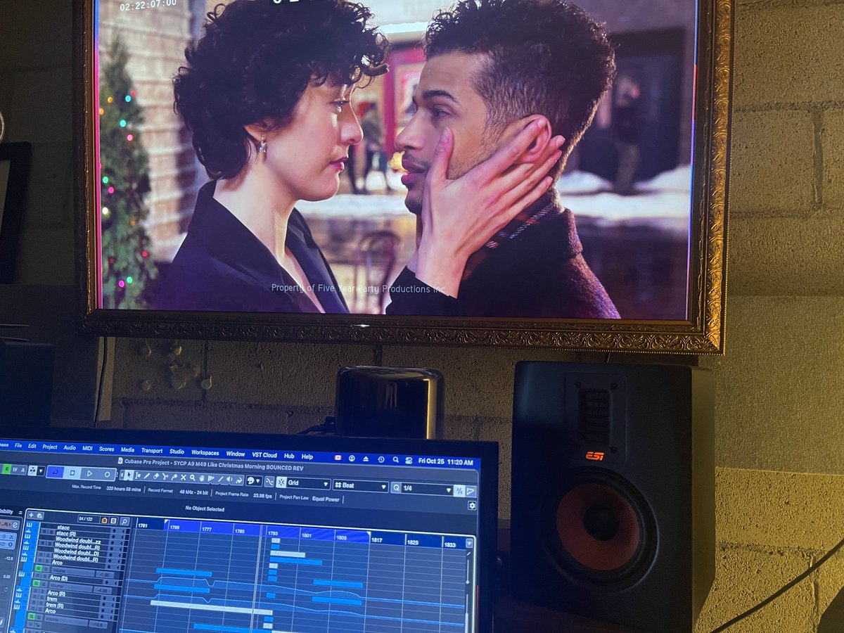 HitowerMusic's tweet image. It was such a pleasure composing the music for the new @hallmarkchannel  Xmas movie. @jordanfisher  and Katie Findlay are so good together they made us all fall in love!
Watch this Sunday @ 8/7c
@HallmarkPlus @Hallmark_Family @ESIAudio