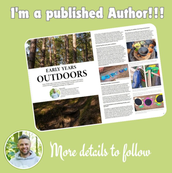 FreshAirTeacher's tweet photo. Exciting news! 📣 I'm thrilled to announce that my article on #EYFS Outdoor Learning has been featured in Horizons magazine, published by the @IOLOutdoorProfs.This is a significant milestone for me. 
#outdoorlearning @OutdoorEdChat @NexusEdUK https://t.co/4v7z79KG9C