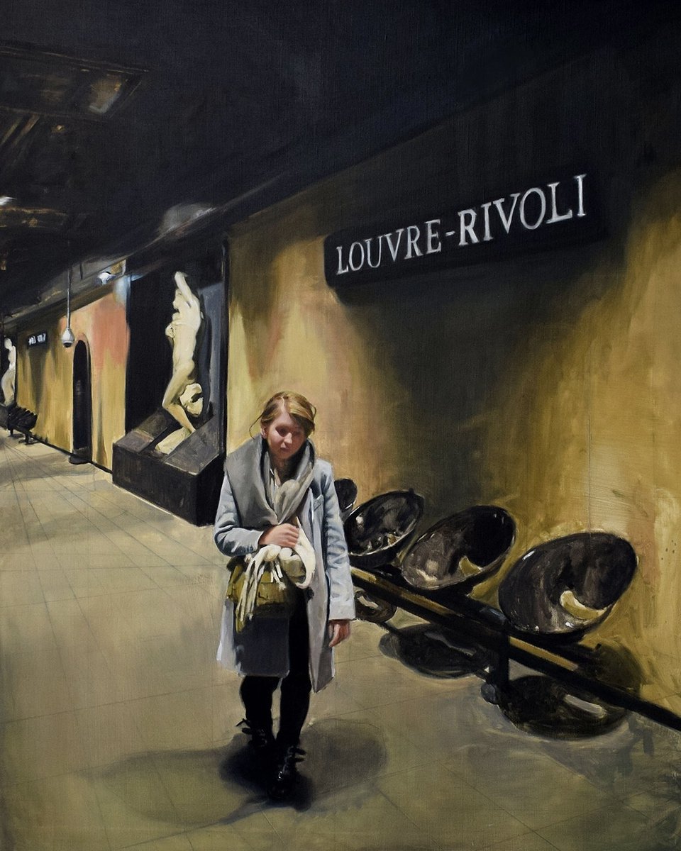 viewsfrance's tweet photo. La peinture réaliste de Bilal Hamdad. https://t.co/ARBSsHNcnt