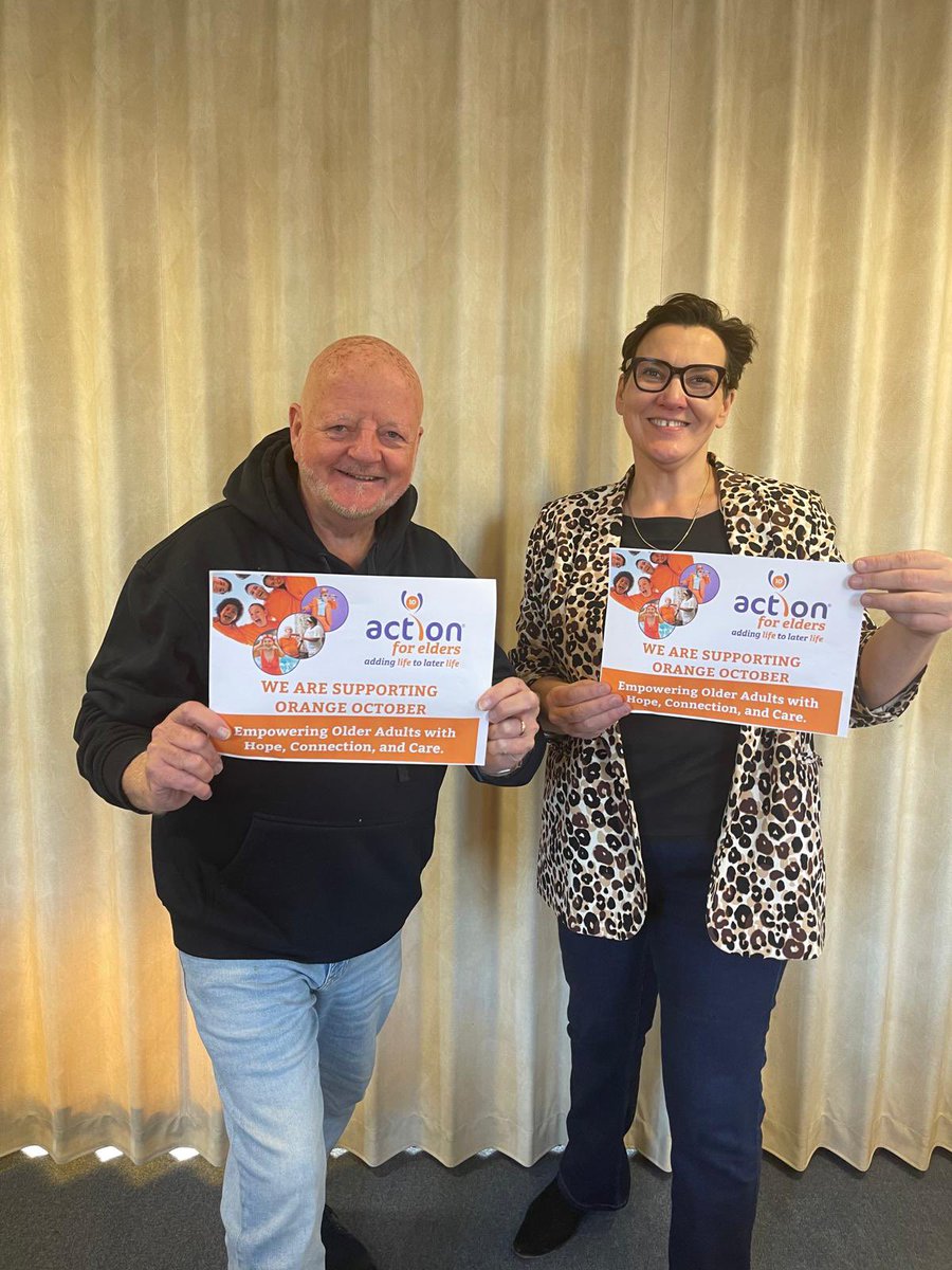 ActionForElders's tweet image. 🌟 Huge thanks to @ToniaAntoniazzi , MP, for meeting with us to discuss our Orange October fundraising campaign! 🧡 Your support helps us combat loneliness among older adults. Together, we can make a difference! 💪 

#OrangeOctober #ActionForElders #CommunitySupport