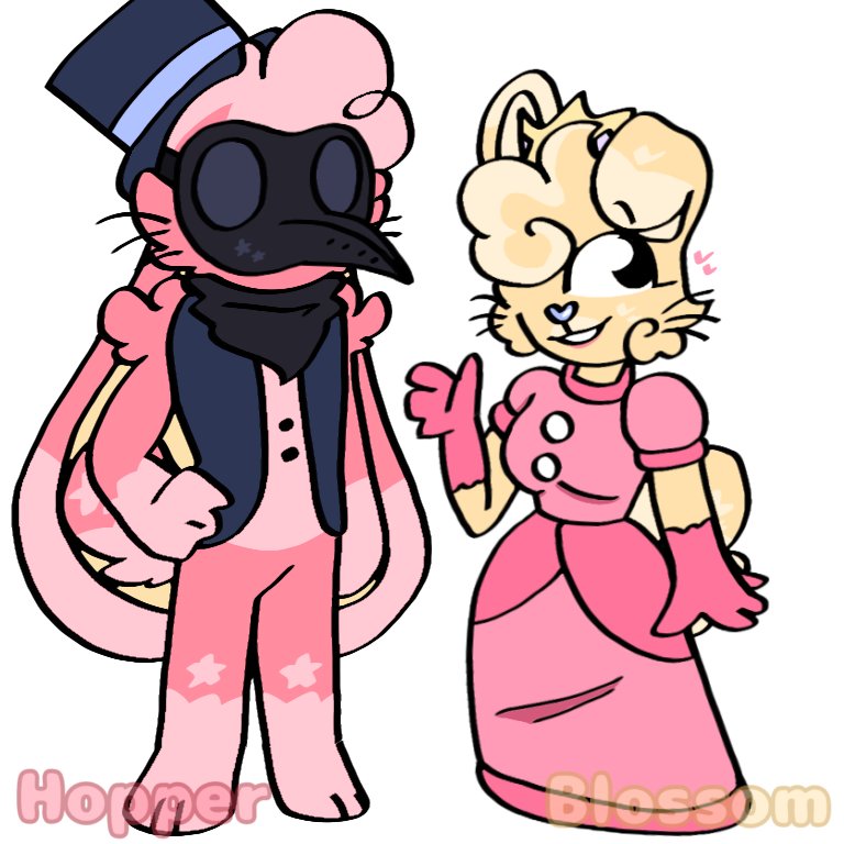dariq201231784's tweet photo. #hoppershotel 🩷🐰Hopper🎩🪄 and 🎀🐰Blossom💕✨️ 🎃Halloween👻 💐💕✨️ https://t.co/s2Wpv0Wtit