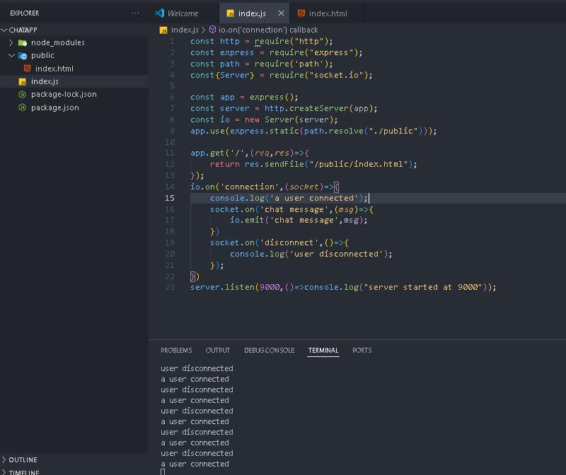 PrasherCodes's tweet photo. 🚀 Built my first chat app just by following the @SocketIO documentation! 🔥 Diving deep into websockets and real-time messaging was so rewarding. Who knew documentation could be this powerful? 🧑‍💻 https://t.co/oHsRemL54H