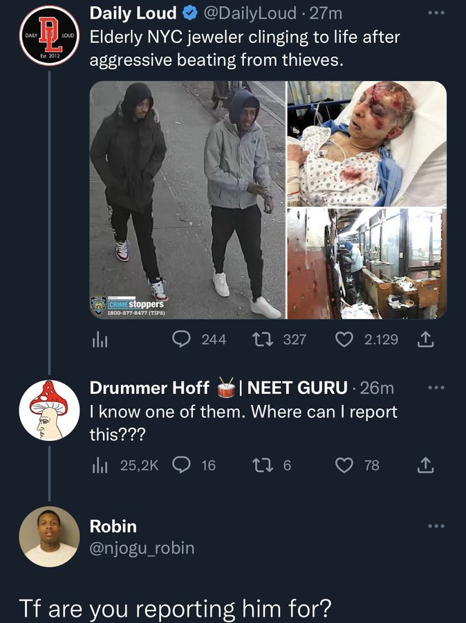 Sub-humans hate whites