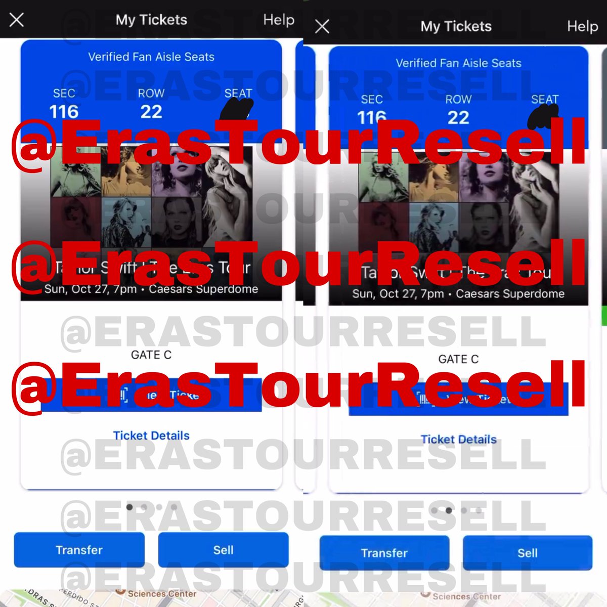 Eras Tour Resell tweet media