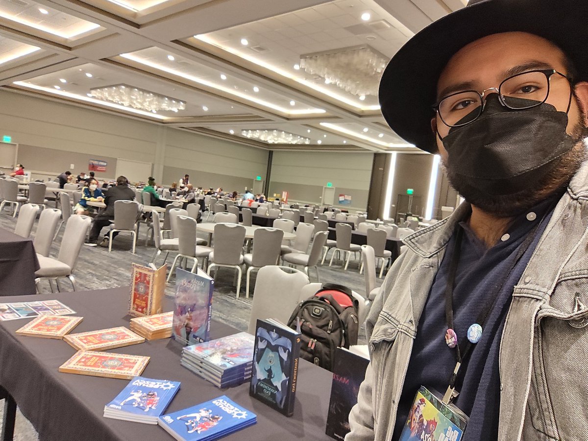 Second day of small press showcase at #BigBadCon2024