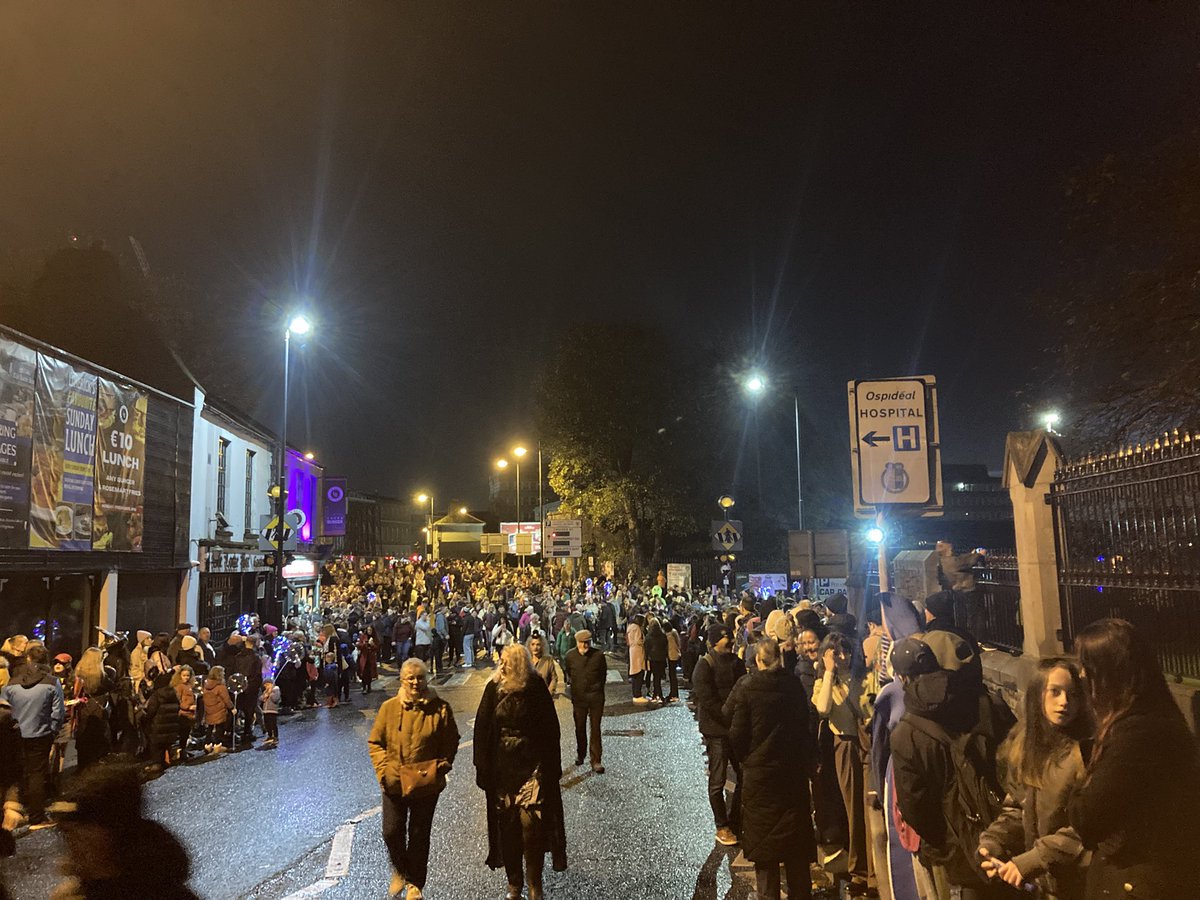 Steve Culligan (@s_cull) on Twitter photo Getting ready for the Puca parade, Limerick Getting ready for the Puca parade, Limerick