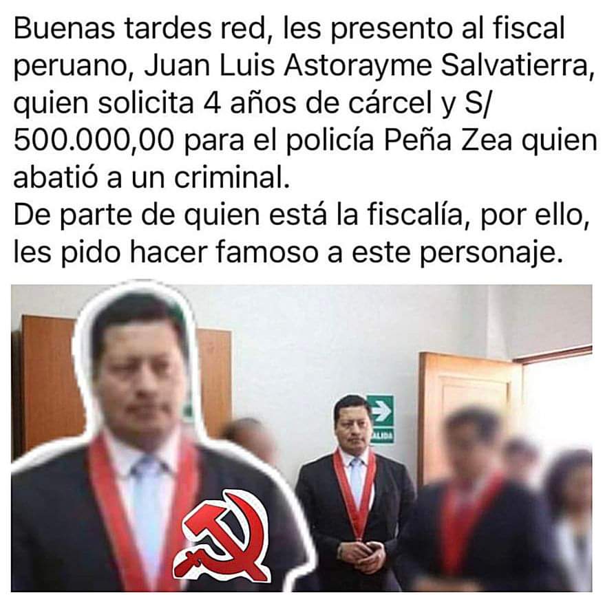 MarinoChvezRey1's tweet photo. ESTE ES EL MISERABLE FECAL QUE LIBERA A UN DELIENTE Y ENCARCELA POLICÍAS https://t.co/MuFN1TxoTu