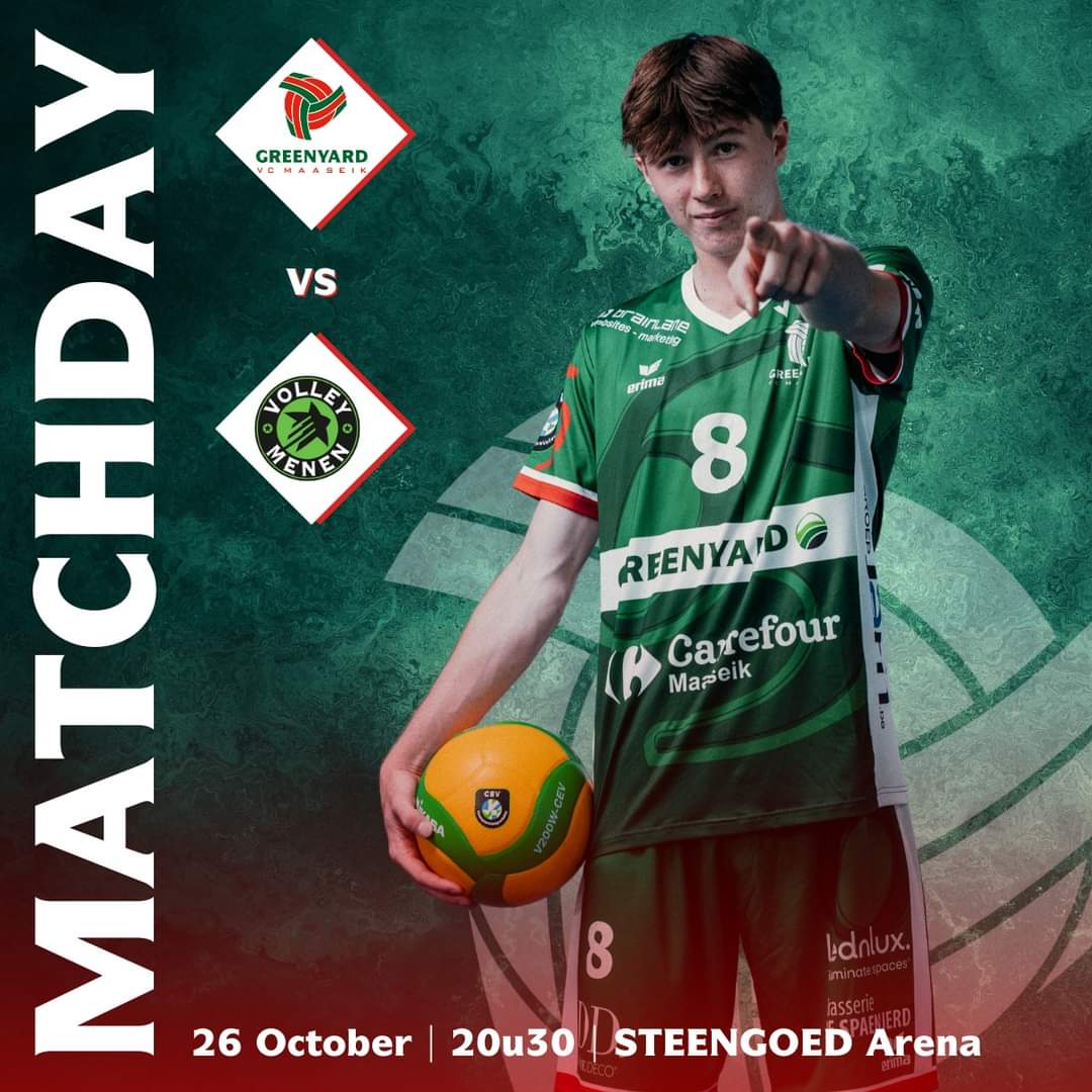 VCGREENYARDMsk's tweet photo. Matchday!
#vcgym #vcgreenyardmaaseik #greenyard #ourclub #ourpassion https://t.co/lVhpyJJ1Xj