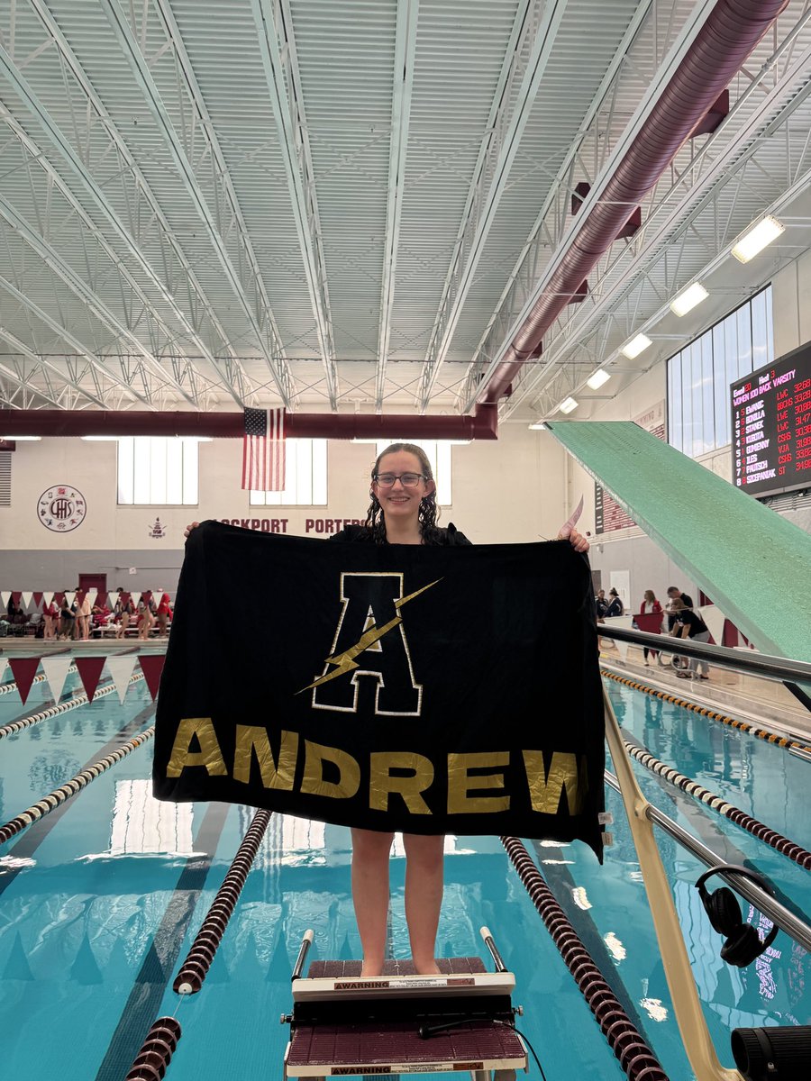 Congratulations Claire
JV Conference 
6th place - 100 back 🏅