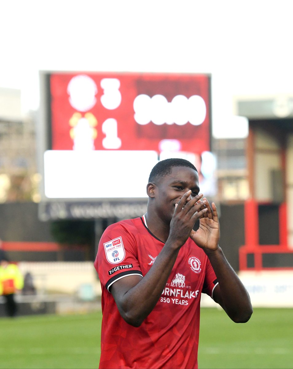 Enjoy your evening <a href="/crewealexfc/">Crewe Alexandra</a> <a href="/ThePeterMorse/">Peter Morse</a>