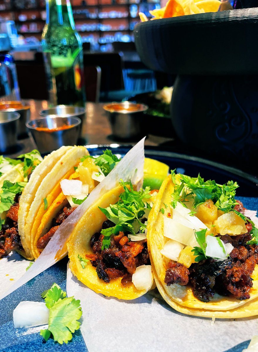 Burkeeboy's tweet photo. Brunch was delicious.  #ElMeroMero #ShopLocal #yeg #Tacos https://t.co/f7Iro77Mu2