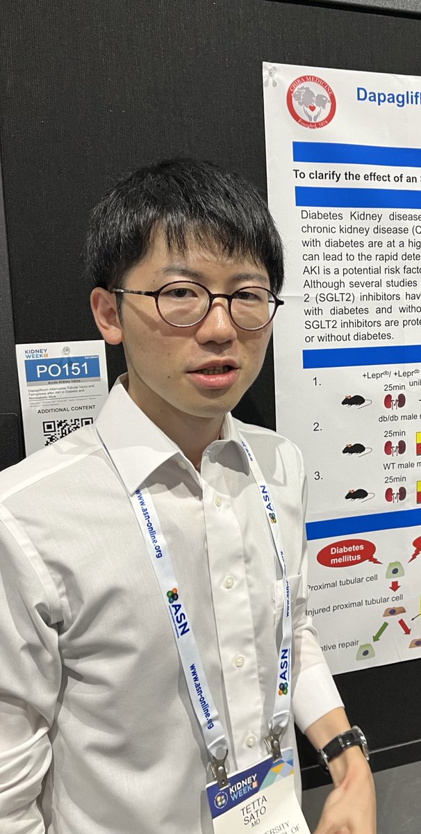 LabSouma's tweet image. Proud moment to see/discuss my former trainees’ poster at KW! Great work Shintaro, Kana, and their grad student, Tetta! Check SA-PO151