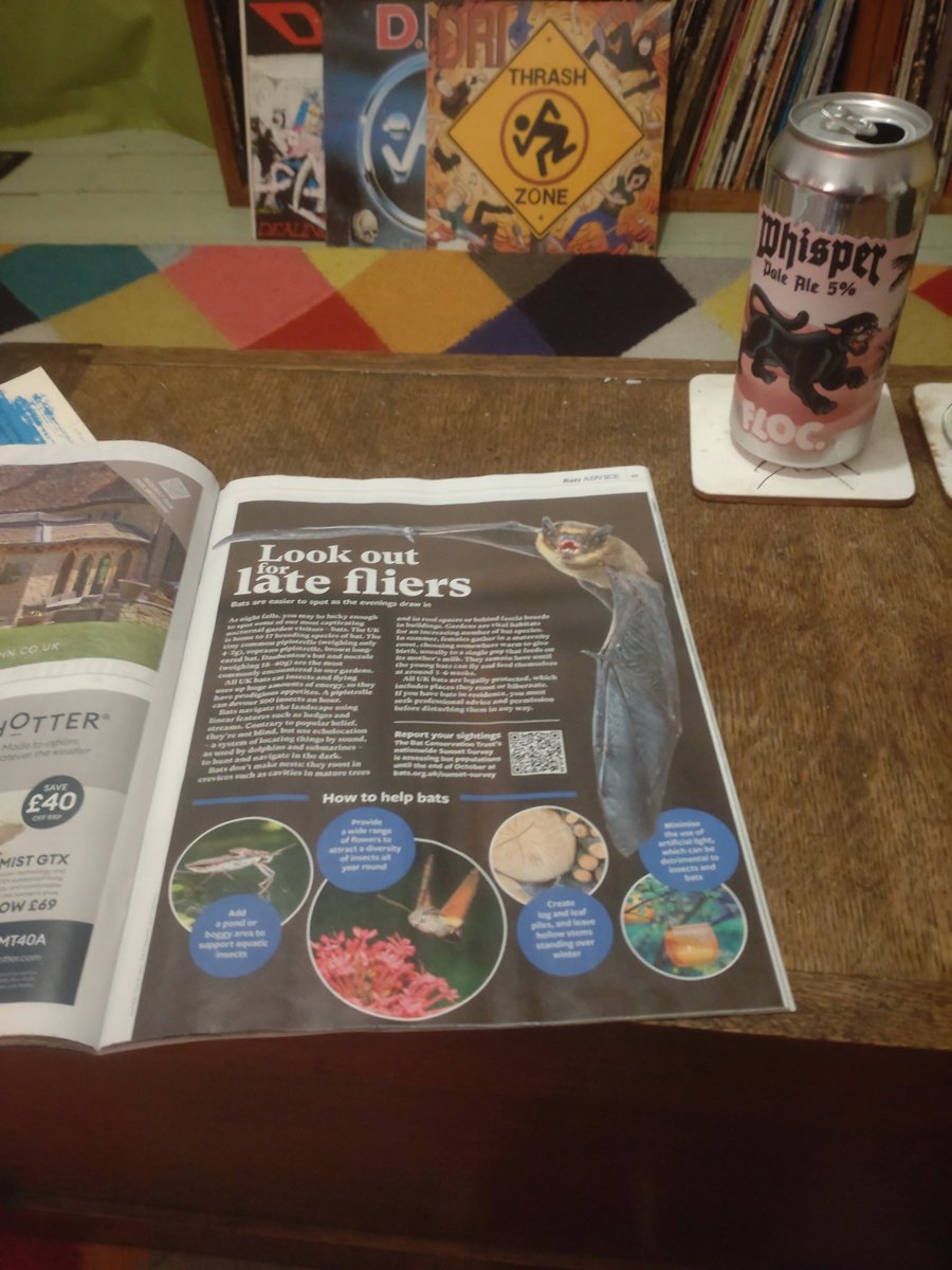 AndrewSalisbur2's tweet image. Relaxing Saturday, eventually getting to read Octs @The_RHS The Garden, enjoyed with some crossover thrash from @DRI_Band 🤘and @flocbrewing in the glass 🍺