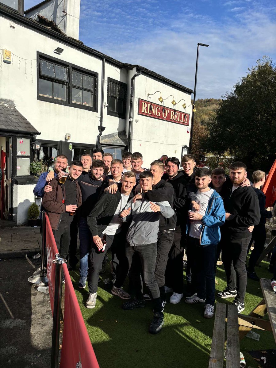 Great day with me pals. Some turn out. On the march to EFL