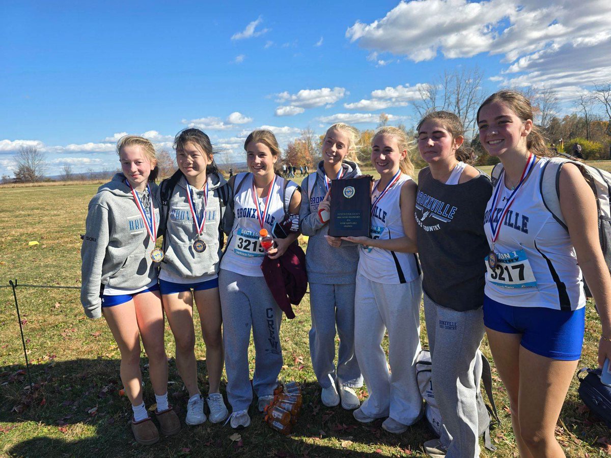 Congratulations to our varsity girls cross country team for winning the Class C Westchester County Championship.  Great work also by our JV squad who also finished 1st in their race!  #HardWorkPaysOff