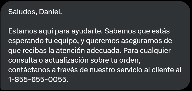 DanJunBun's tweet photo. @LibertyPR El cuento que nunca acaba, el mismo mensaje generico enviado una y otra y otra y otra vez, no me hagan perder mi tiempo en hacer una llamada que tiene el mismo fin (Decirme una Mentira), que la alta gerencia se ponga hacer su trabajo. https://t.co/flkkQngd8r