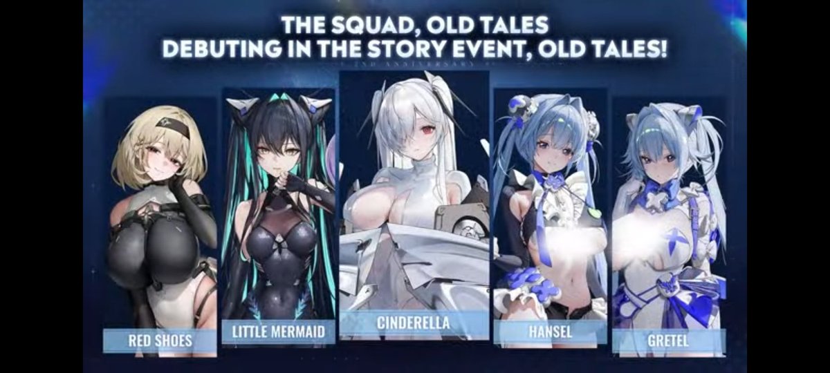 Pancakes4Abby's tweet image. This livestream was nuts! It was instantly obvious which ones were Hansel &amp; Gretel. Cool squad and cool upgrades to Absolute. Leviathan reminds me so much of Mobius from HI3. I can't wait for 2nd Anniversary!
#NIKKE #NIKKELivestream