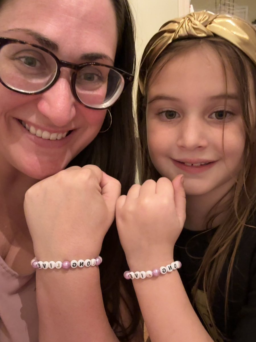 Alstaires's tweet photo. She’s practiced the lyrics, made the bracelets, and packed the getaway car!! We can’t wait to see you @taylorswift13! @taylornation13 @tswifterastour section 638 row 21 🫶 https://t.co/5wbgNSB8Mp