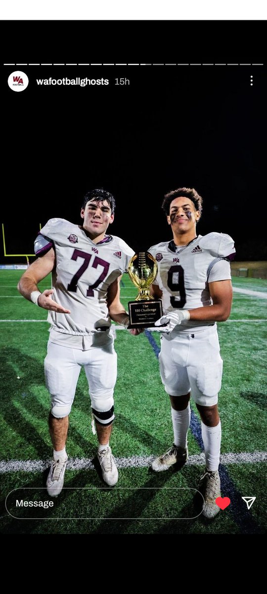 Great TEAM Win for  <a href="/WAGhostFootball/">Westford Academy Football</a> 

42-14 over <a href="/ChelmsfordFb/">CHS Football 🦁</a> 
to retain the #110Cup 
<a href="/ConnorKnoettner/">Connor Knoettner</a> <a href="/ChrisButts_/">Chris Butts</a> 
#DefenseTravels

<a href="/BostonHeraldHS/">Danny Ventura</a> <a href="/JDHERALDHS/">Jose D Report</a> 
<a href="/LowellSun/">The Lowell Sun</a> <a href="/newftbj/">New England Football Journal ® 🏈</a>
