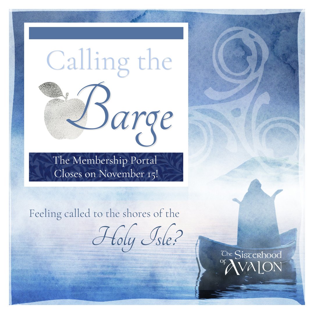 The Sisterhood of Avalon's 2024 Calan Gaeaf Membership Portal is Open!

Do you feel that personal responsibility is an important part of a spiritual path?

If you feel called to Avalon and would like more information or to apply, please visit: sisterhoodofavalon.org/seeking-member…

#celtic