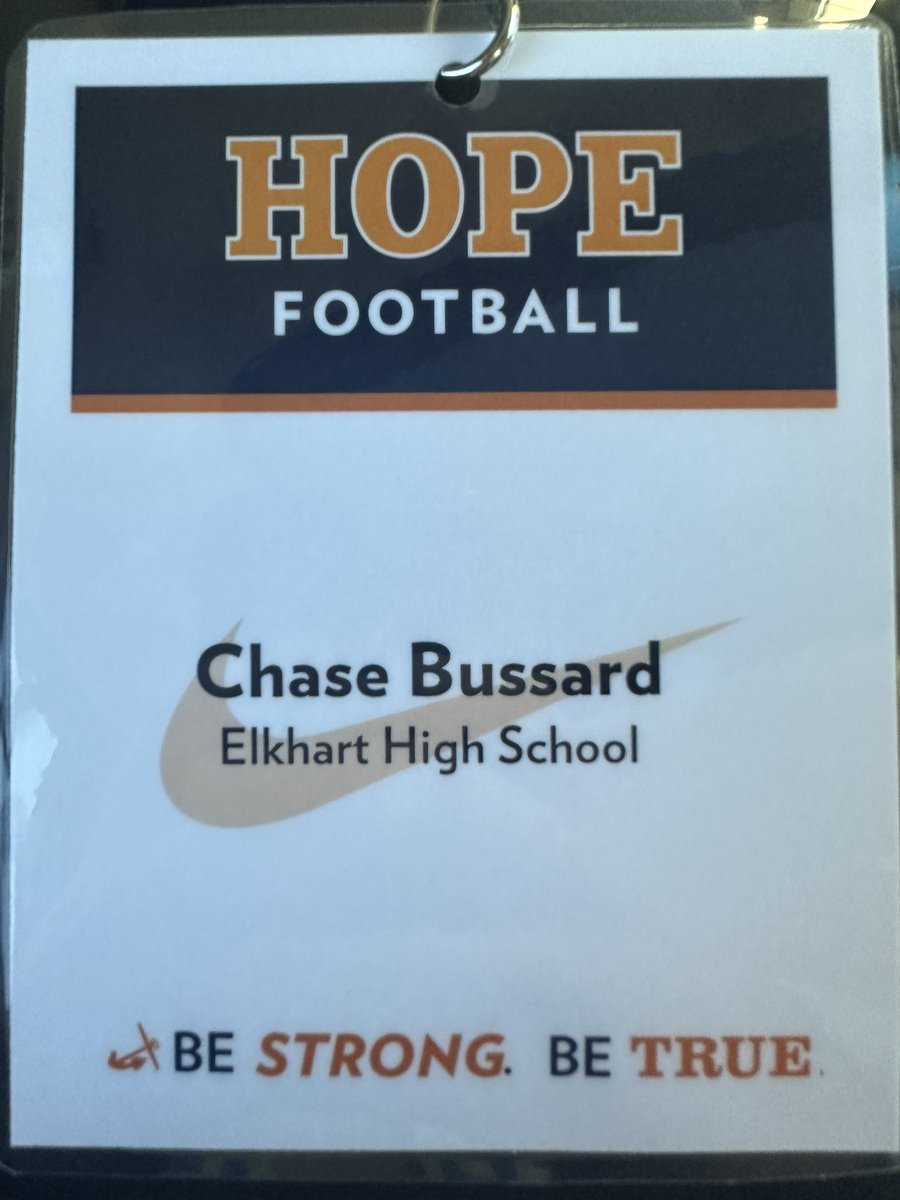 Chase Bussard (2026) (@chase_bussard) on Twitter photo I had a great time at <a href="/HopeCollegeFB/">Hope College Football</a> today! Thank you for having me! <a href="/Coach_HThompson/">Hunter Thompson</a> <a href="/PStuursm/">Peter Stuursma</a> <a href="/jacobpardonnet/">Jacob Pardonnet</a> I had a great time at <a href="/HopeCollegeFB/">Hope College Football</a> today! Thank you for having me! <a href="/Coach_HThompson/">Hunter Thompson</a> <a href="/PStuursm/">Peter Stuursma</a> <a href="/jacobpardonnet/">Jacob Pardonnet</a>