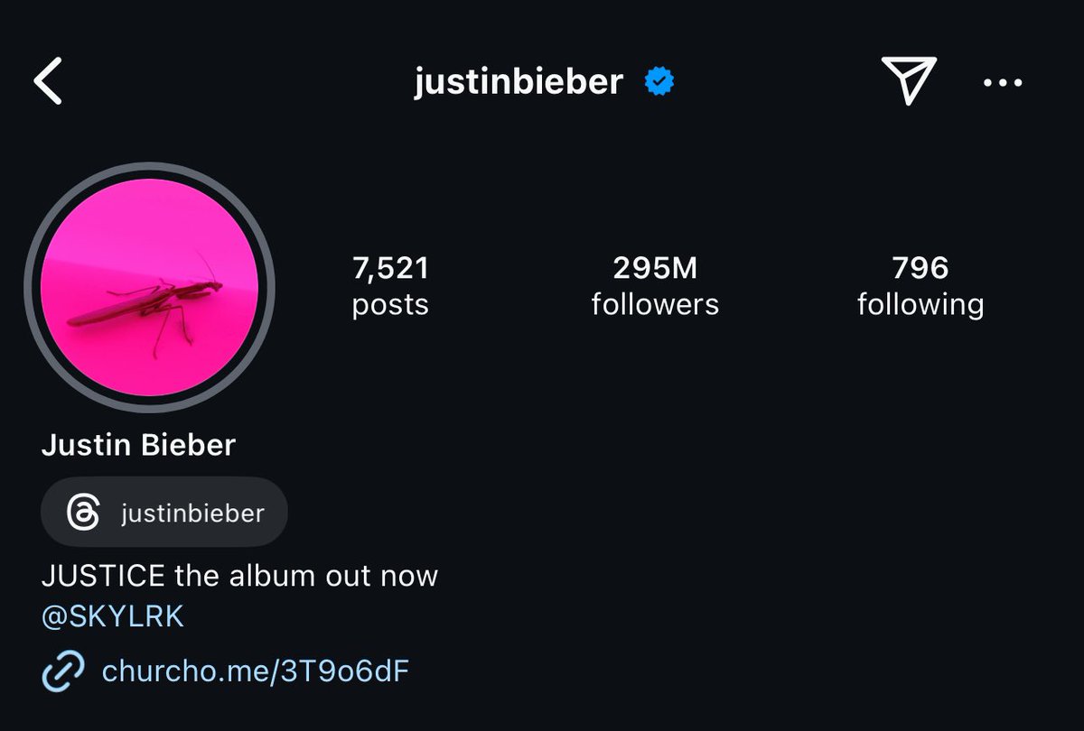moises_benitah's tweet photo. #justinbieber cambia su foto de perfil de #instagram se
vendrá nuevo #album ?
#bieber https://t.co/x9zBvBN8uQ