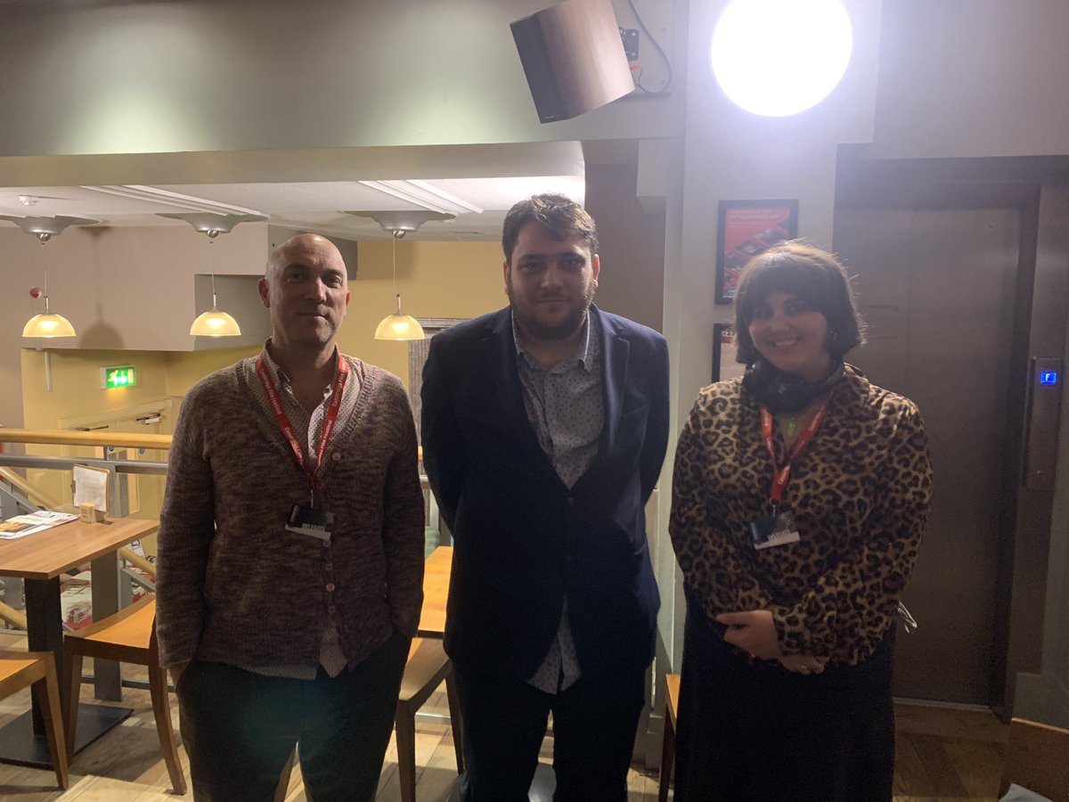 Clank Zoka (MOVED TO BLUESKY) (@realclankzoka) on Twitter photo I was at a screening Q&A for “The Stimming Pool” at <a href="/camfilmfest/">Cambridge Film Festival</a> and I did ask the directors of the film a question during the Q&A and I got talking to them afterwards about my work and much more, it’s a brilliant film and I really enjoyed our chat!, go see it when you can!! I was at a screening Q&A for “The Stimming Pool” at <a href="/camfilmfest/">Cambridge Film Festival</a> and I did ask the directors of the film a question during the Q&A and I got talking to them afterwards about my work and much more, it’s a brilliant film and I really enjoyed our chat!, go see it when you can!!