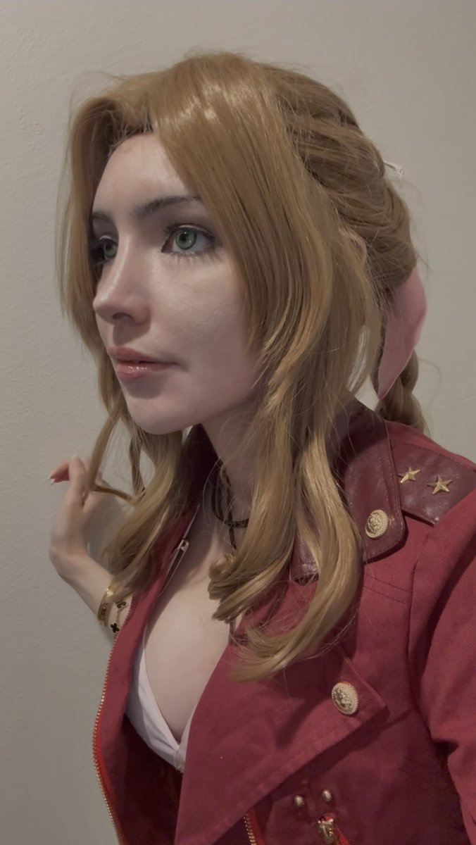 My Aerith cosplay :) #AerithGainsborough #aerithcosplay #FF7