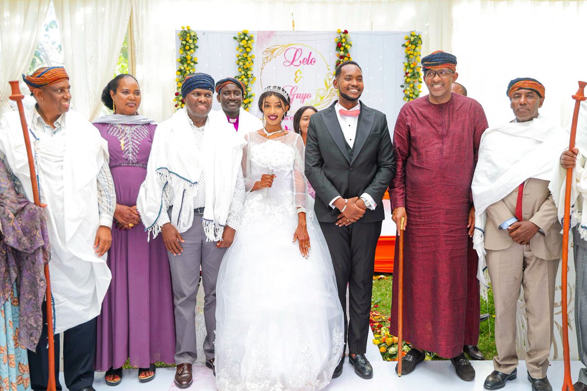 koske_felix's tweet photo. I later attended the colourful wedding of Guyo and Lelo in Isiolo town, Isiolo County. I wish them a lifetime filled with love, joy, and endless blessings. https://t.co/cUDyG5Rtt8