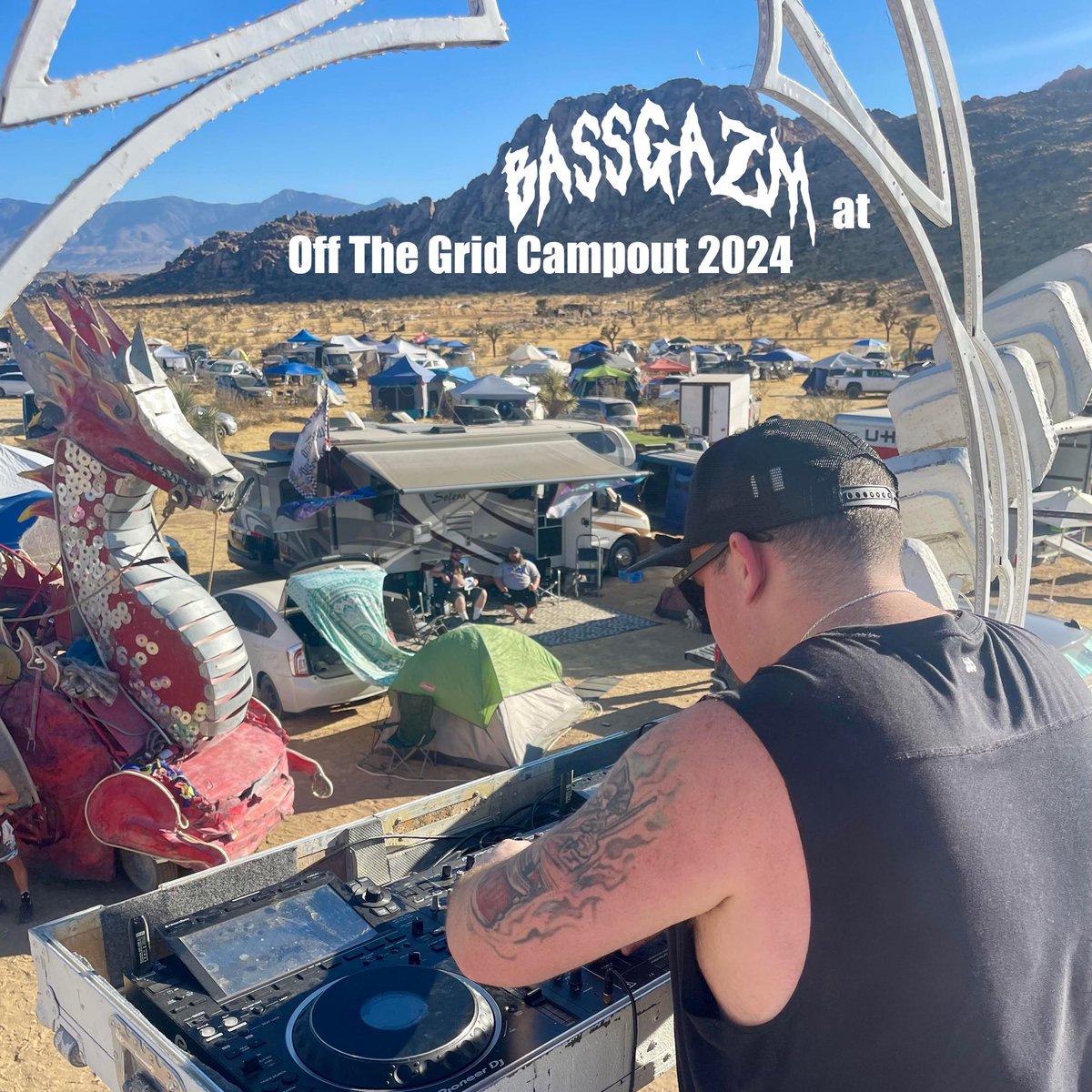 I dropped my set from Off The Grid Campout 2024 on SoundCloud &amp; YouTube 🔥🙏🤌 it’s about 40% original music 

Check it out 👉 hypeddit.com/bassgazm/off-t…