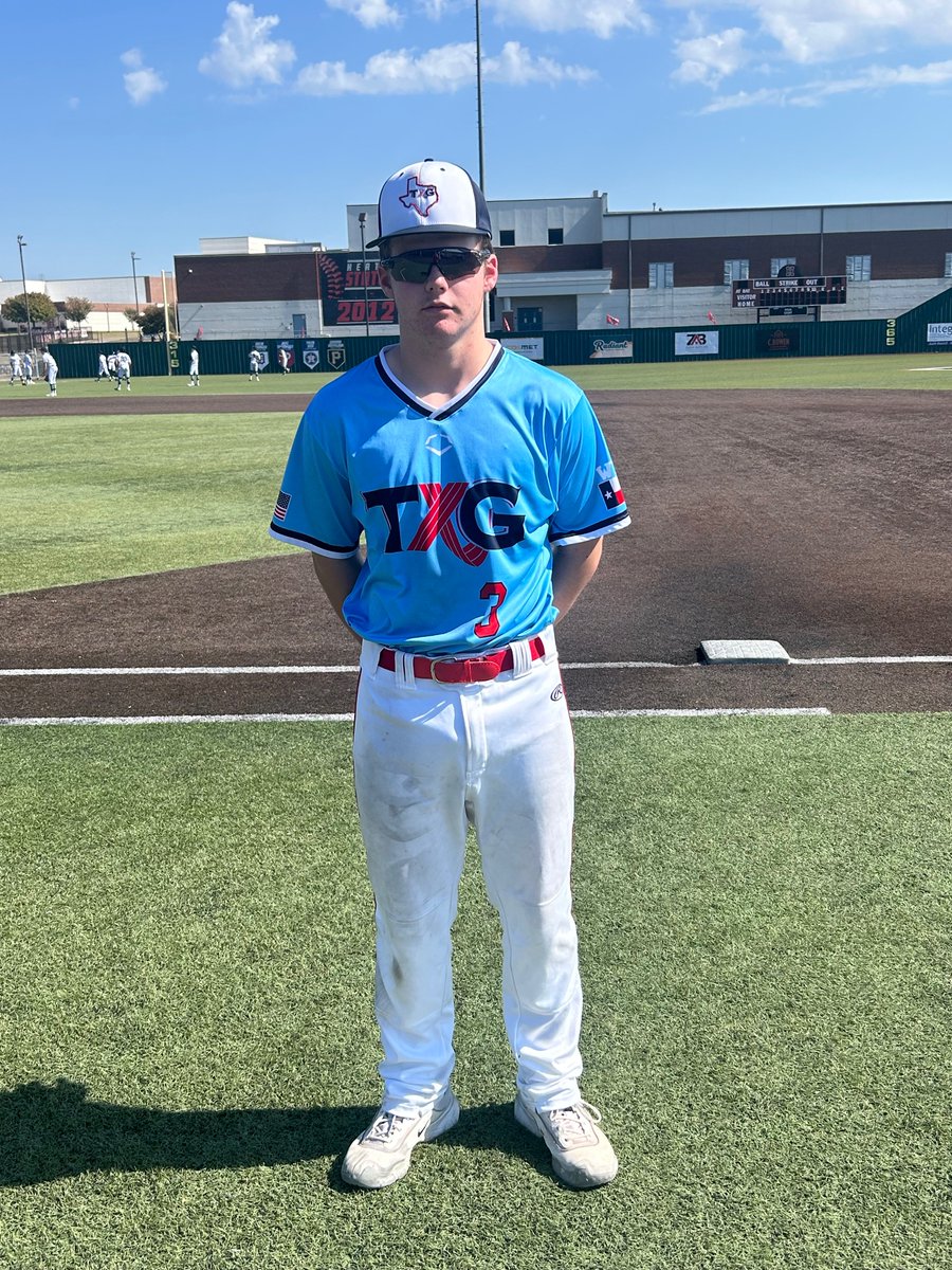 FiveToolTexas's tweet photo. F: @TXGenerals 15U Casarez 6, Texas Oilers NTH 15U Pena 6
PoG: Jayden Rice 2-3, RBI, R https://t.co/NyoMqNtZsK