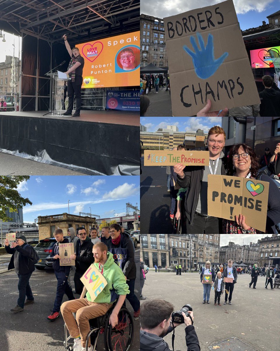 Scottish Borders Champions Board (@champsboardsb) on Twitter photo What a day! ๐ฅน๐ฅฐ
We all had the absolute best time in Glasgow today at the Love Rally! We could definitely feel the love and hear the voices of care experienced young people!
Will be share lots over the next week but here is some of our fav moments๐
<a href="/whocaresscot/">Who Cares? Scotland</a> #cew24 What a day! ๐ฅน๐ฅฐ
We all had the absolute best time in Glasgow today at the Love Rally! We could definitely feel the love and hear the voices of care experienced young people!
Will be share lots over the next week but here is some of our fav moments๐
<a href="/whocaresscot/">Who Cares? Scotland</a> #cew24